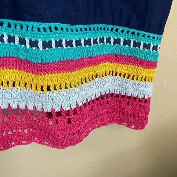 Anthro Akemi + Kin Embroidered Knit Tank Dress - Picture 9 of 12